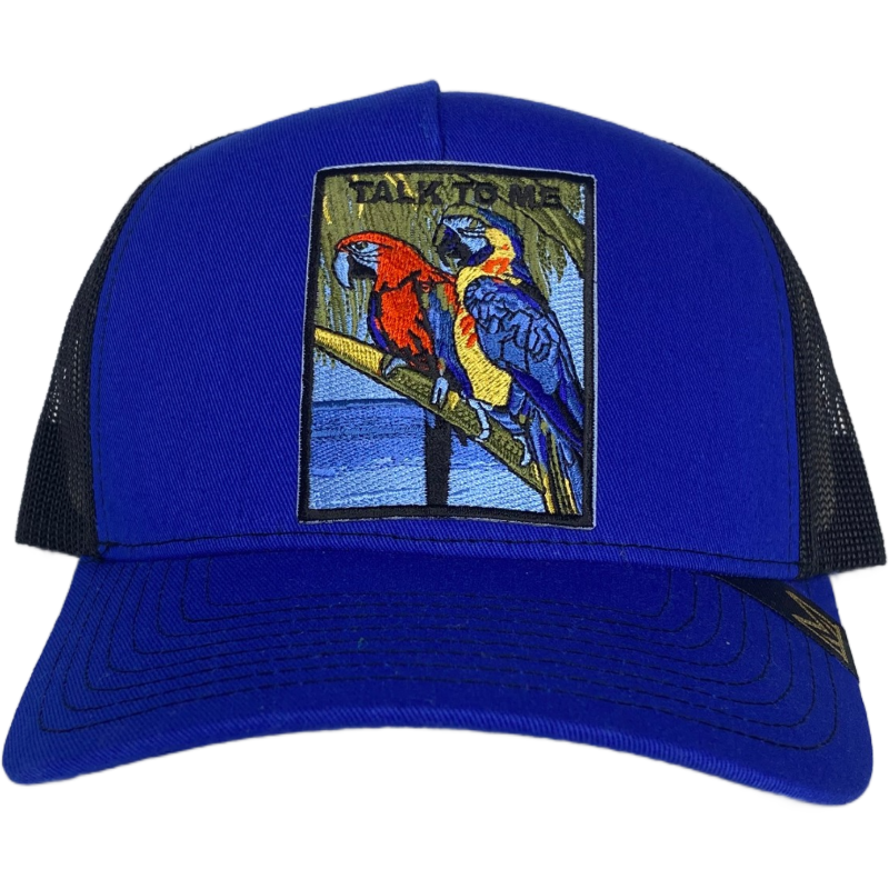MV HAT - TALK TO ME PARROTS TRUCKER HAT