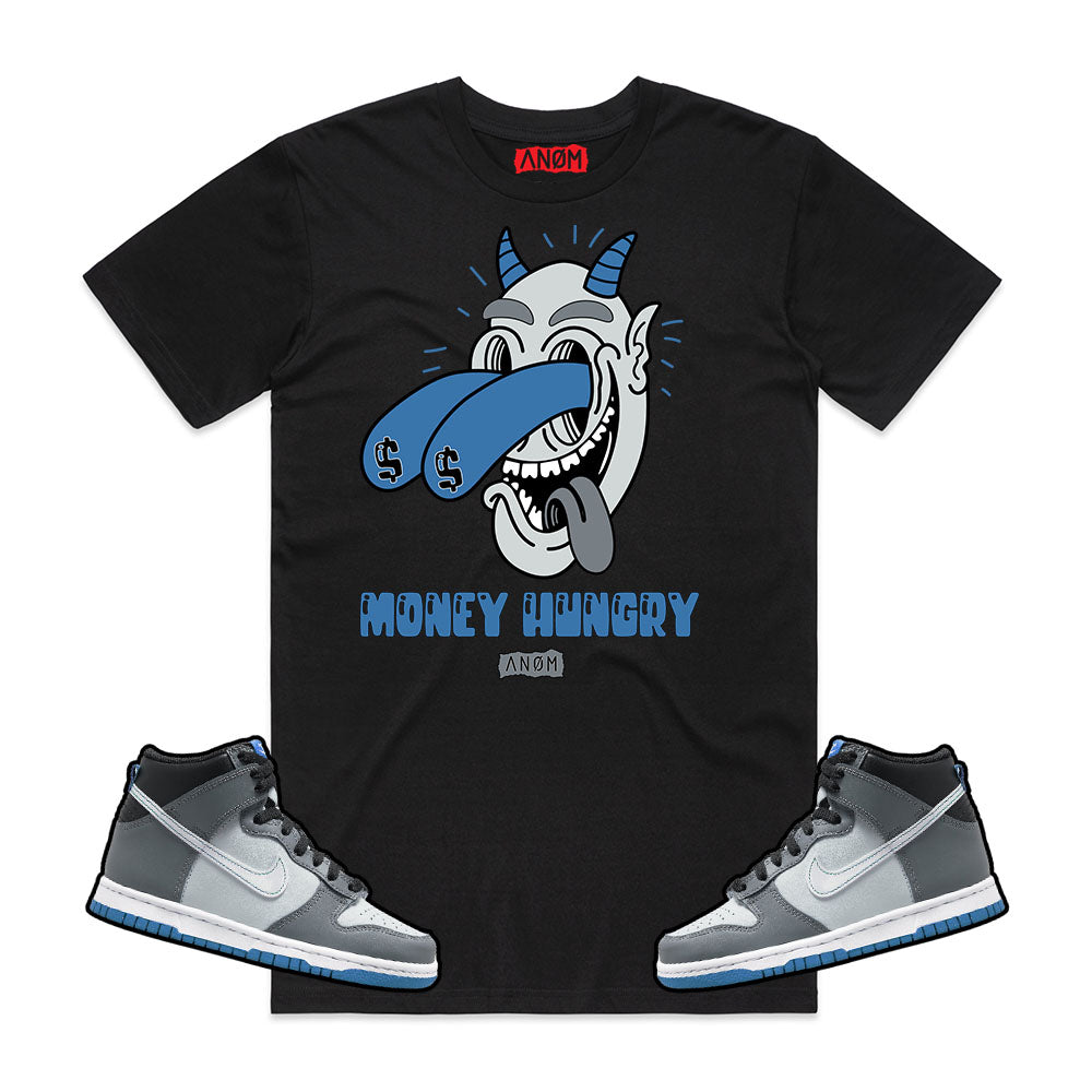 MONEY HUNGRY TEE-DUNK HIGH GS TIE BACK