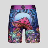 PSD - Men's Magic Shrooms Trippy Acid Boxer Briefs
