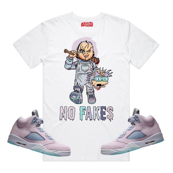 CHUCKY NO FAKES TEE-J5 EASTER TIE BACK