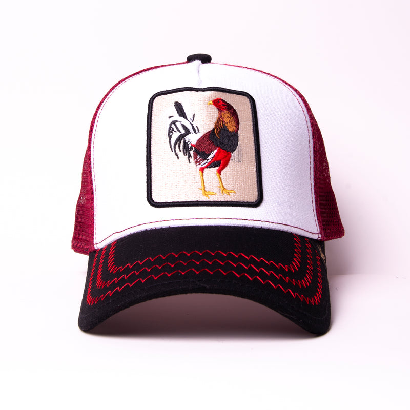GOLD STAR- ROOSTER TRUCKER HAT