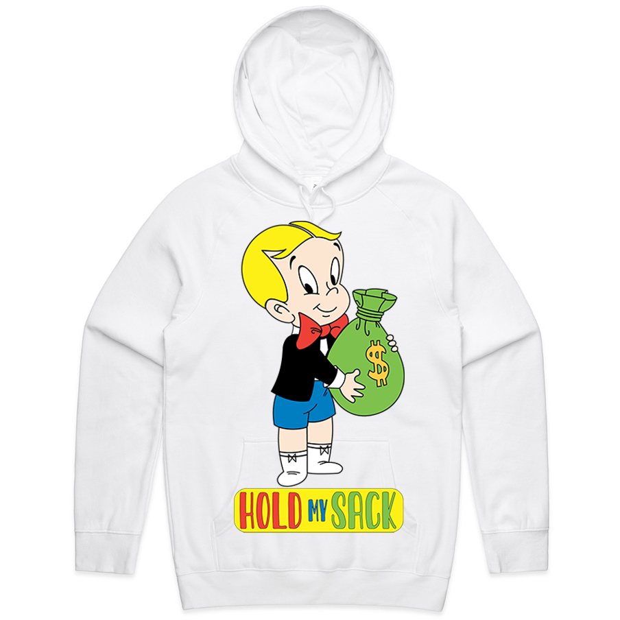 &quot;HOLD MY SACK HOODIE&quot; FRONT HIT