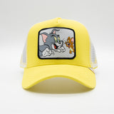 GOLD STAR- TRUCKER HAT: "Tom and Jerry Adventure"