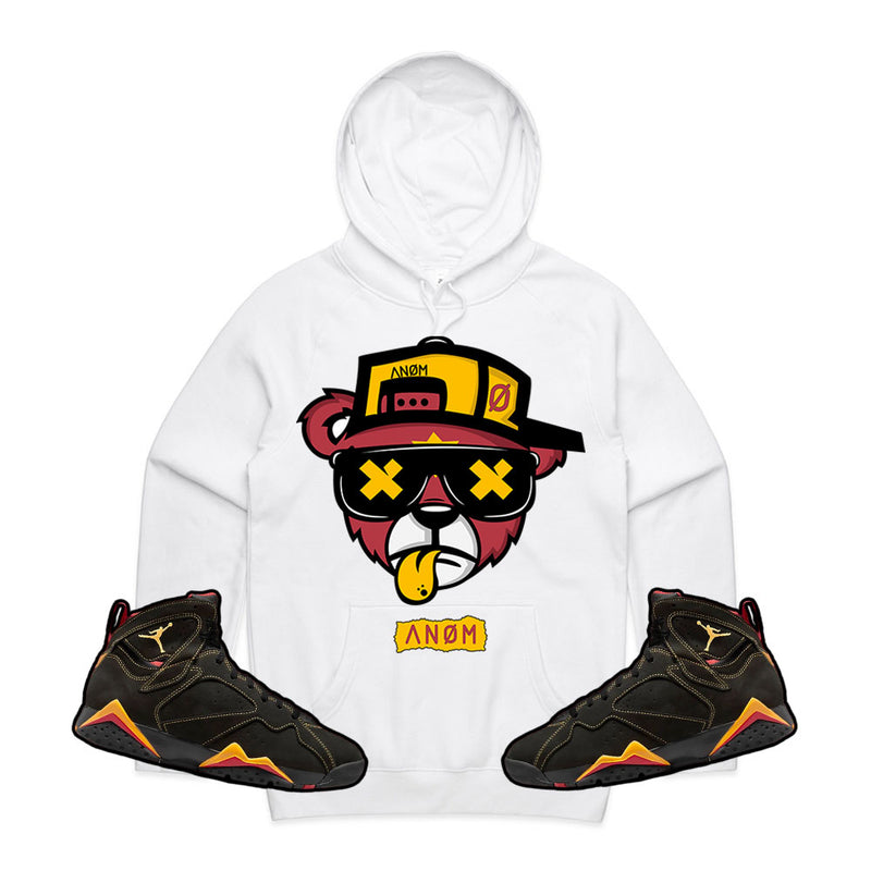 DEAD BEAR HOODIE-J7 CITRUS TIE BACK
