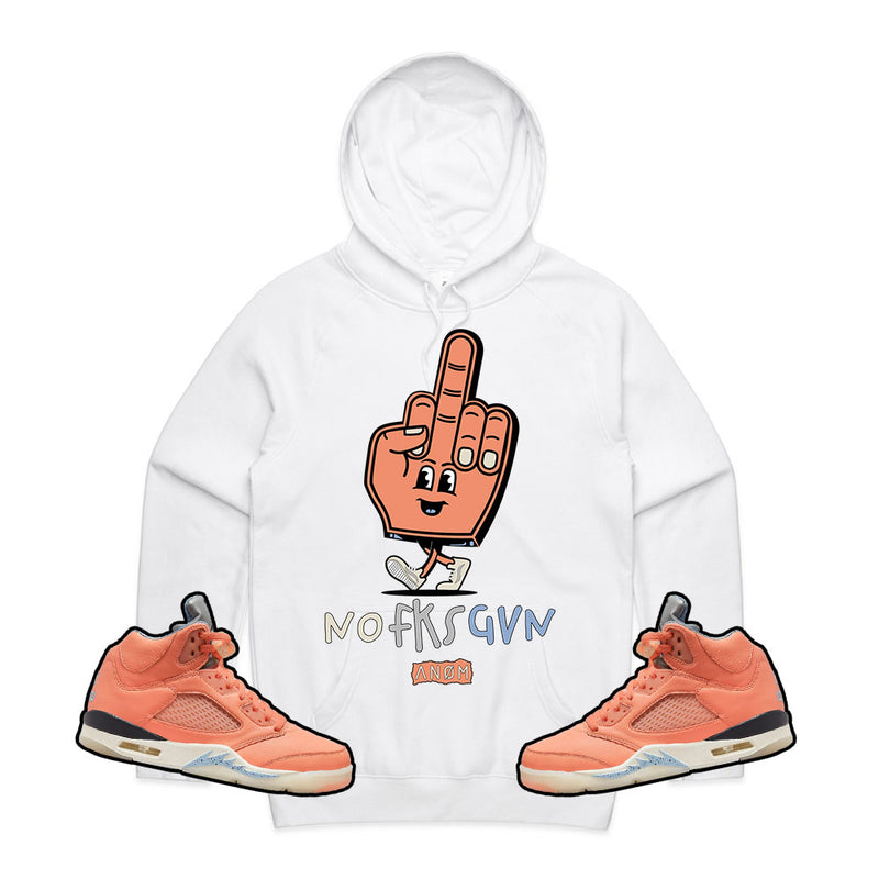 NO FKS GVN HOODIE-J5 WE THE BEST TIE BACK