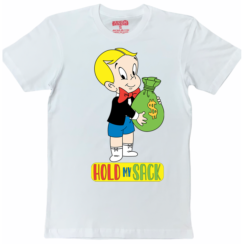 &quot;HOLD MY SACK&quot; FRONT HIT TEE