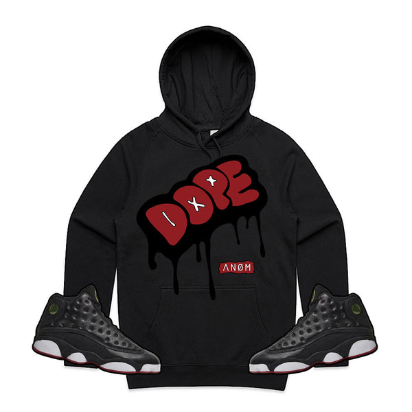 DOPE HOODIE-J12 PLAYOFF TIE BACK