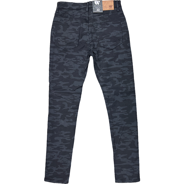 MENS WAIMEA MENS CAMO BLACK JEANS