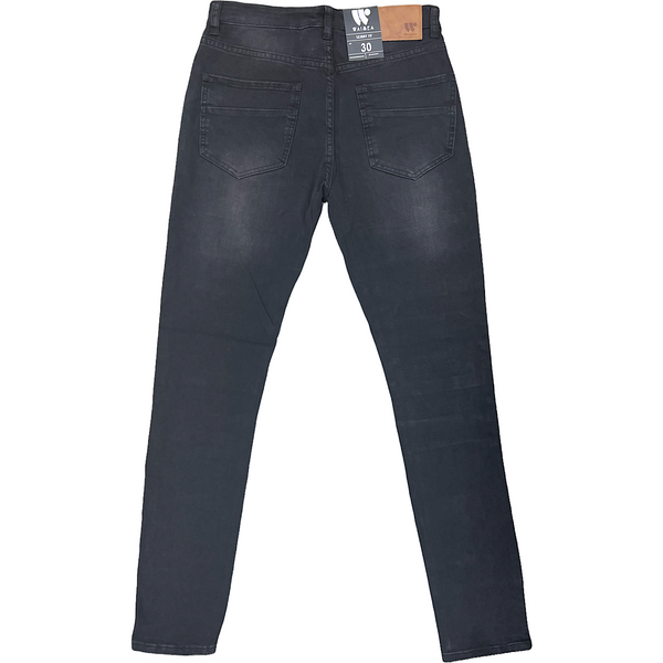 MENS WAIMEA BLACK WASH POCKETS JEANS