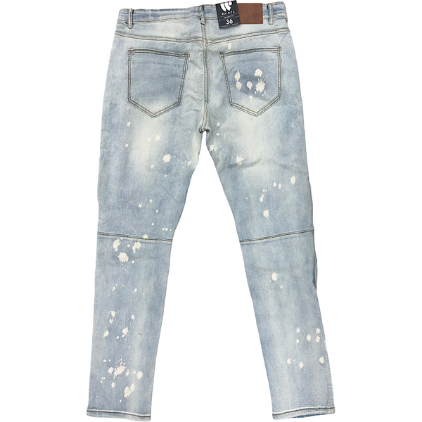 MENS WAIMEA BLEACH WASH JEANS