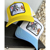 GOLD STAR- TRUCKER HAT: "Tom and Jerry Adventure"