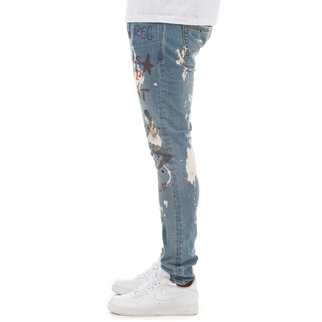 AKOO - MEN'S STRETCH DENIM 5 PKT JEANS