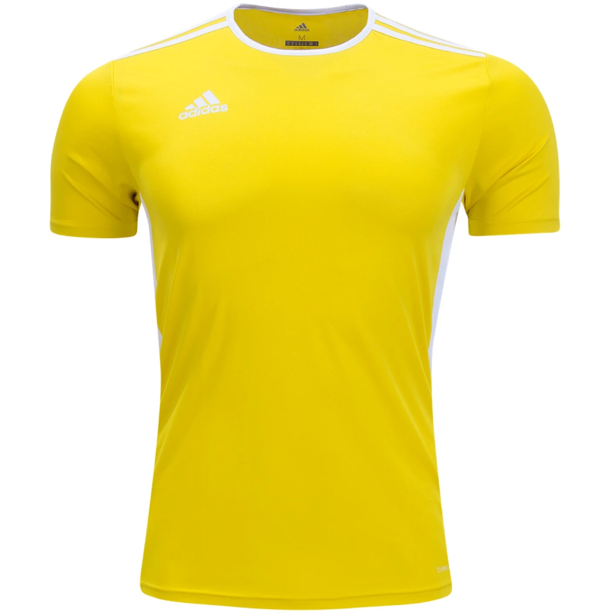ADIDAS - BOY&#39;S ENTRADA 18 Soccer Jersey | Yellow | Youth