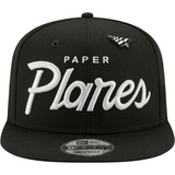 PAPER PLANES - BLUEPRINT 9FIFTY SNAPBACK HAT WITHOUT CROWN - BLACK