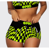 PSD WOMEN'S UNDERWEAR NEON DRIP CHECK BS