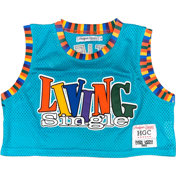 HEADGEAR - WOMEN'S LIVING SINGLE QUEEN LATIFAH CROP TOP