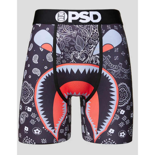 PSD -  MEN'S WARFACE BLACK BANDANA