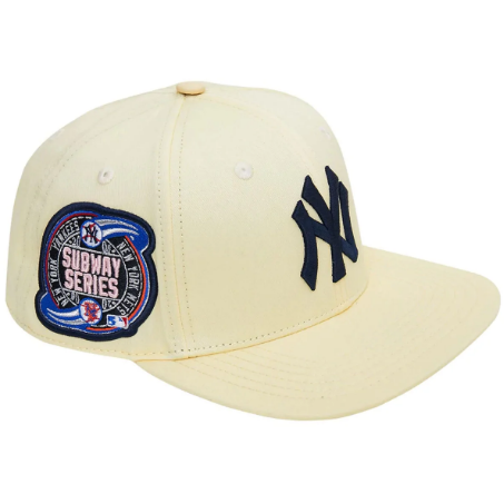 PRO STANDARD - NEW YORK YANKEES LOGO SUBWAY SERIES SNAPBACK HAT