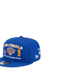 New Era -Men's New York Knicks NBA Finals Icon 9/50 Snapback Hat - Royal Blue