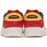 Lacoste - Men's White Lace Up Running Sneakers