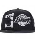 NEW ERA - Men's flat brim NBA draft 950 CW LOSLAK CAP - BLACK/GREY