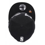 NEW ERA - Men's flat brim NBA draft 950 CW LOSLAK CAP - BLACK/GREY
