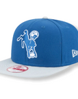 NEW ERA Indianapolis Colts Retro Vintage Snapback Hat Cap -BLUE/GREY