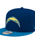 New Era 9Fifty NFL Los Angeles Chargers Basic 2-Tone Snapback Hat - Royal/Blue