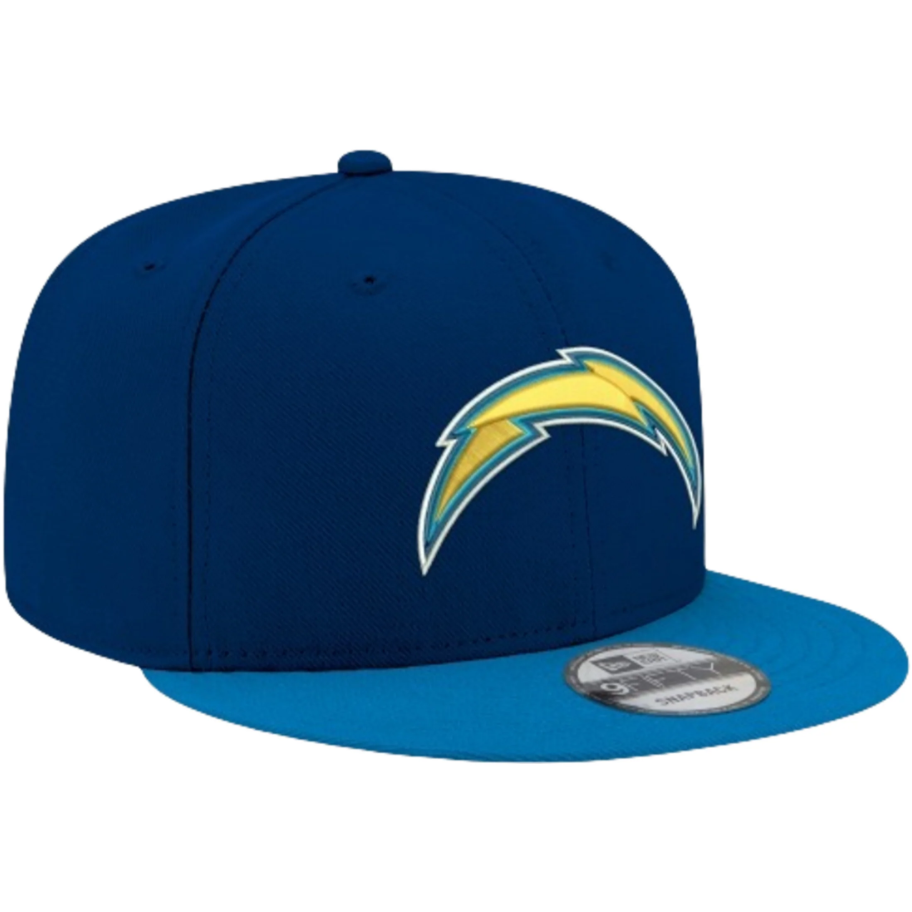 New Era 9Fifty NFL Los Angeles Chargers Basic 2-Tone Snapback Hat - Royal/Blue