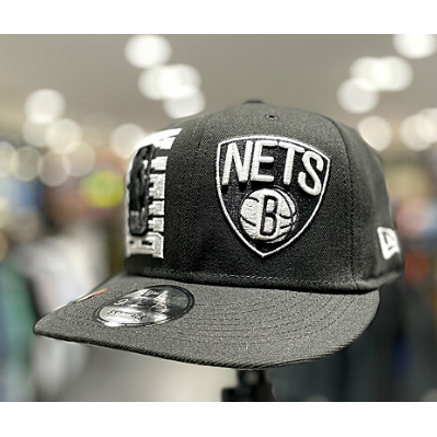 New Era - NBA 22 Draft Brooklyn Nets Snapback - Black/Grey