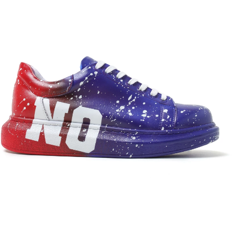 SWAGG SPLASH- MEN'S  SHOES BLUE RED
