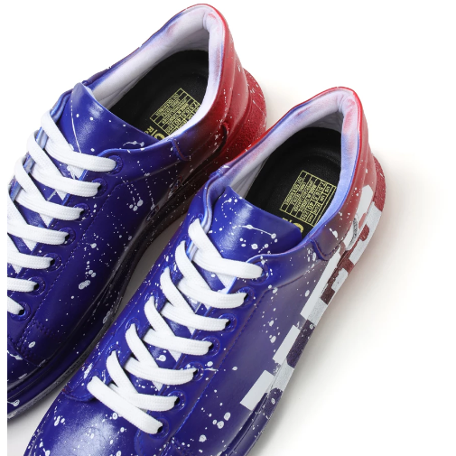 SWAGG SPLASH- MEN'S  SHOES BLUE RED