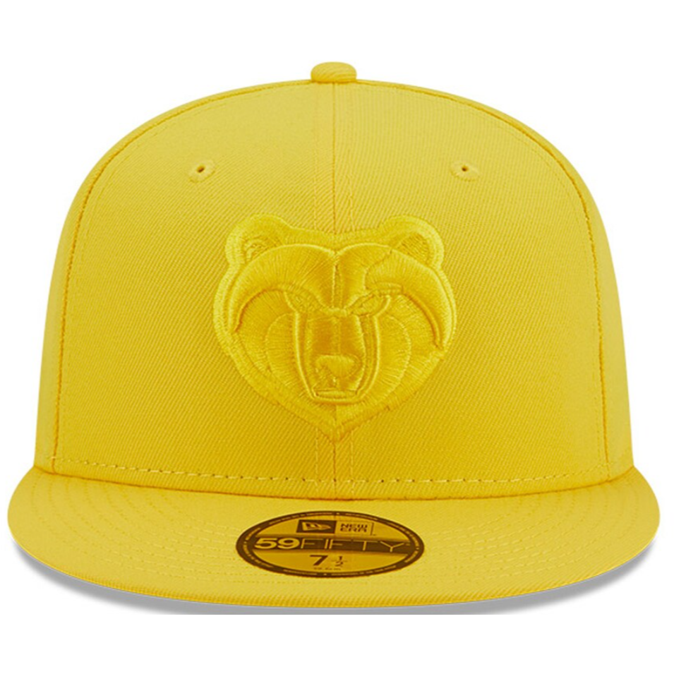 New Era - Men&#39;s Memphis Grizzlies Color Pack 59FIFTY Fitted Hat - Yellow