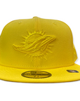 New Era - Men's MIAMI DOLPHINS Spring Color Pack 9FIFTY Snapback Hat - YELLOW
