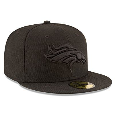 New Era - NFL Men's Black On Black 59Fifty Fitted Cap