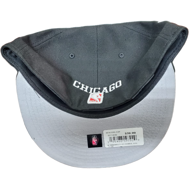 New Era Men's NBA 5950 C1 CHICAGO BULLS EST 66 - BLACK