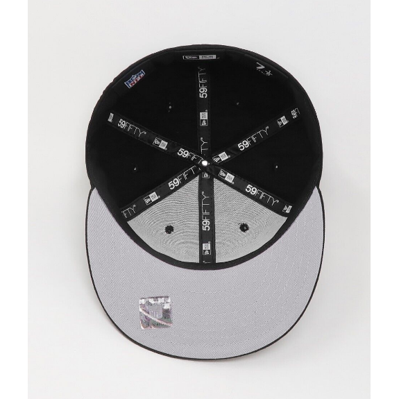 New Era - 59Fifty Men's Hat NFL Pittsburgh Steelers League Basic Black Fitted Cap - Black/Grey