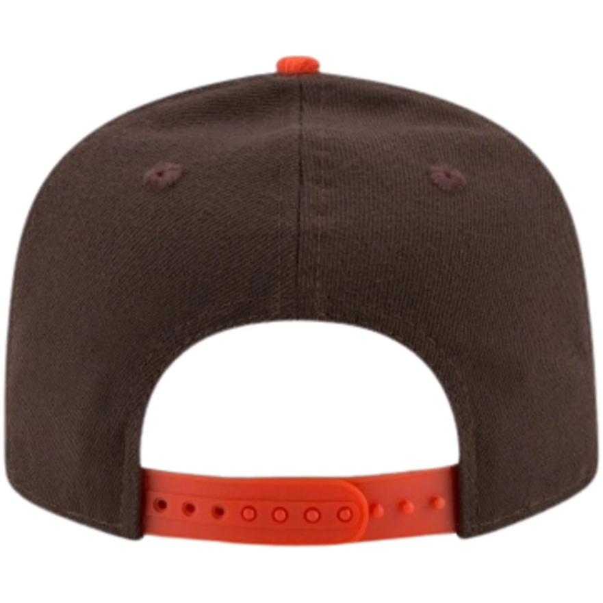 New Era - 9Fifty NFL Cleveland Browns Basic 2-Tone Snapback Hat - BROWN/ORANGE