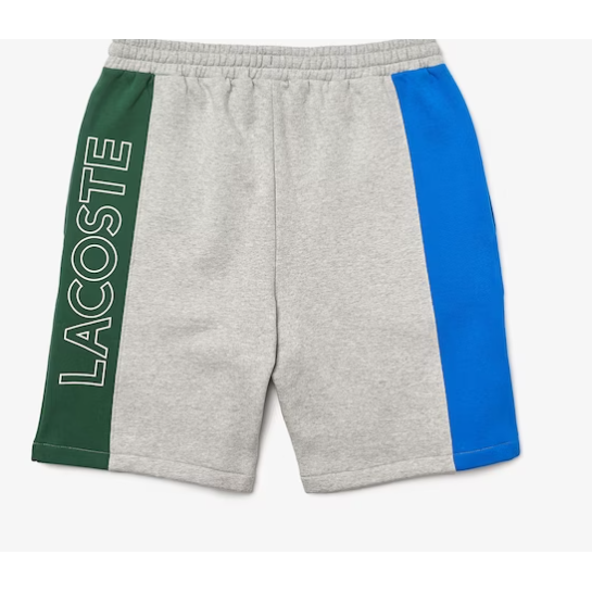 LACOSTE - Men's Branded Cotton Fleece Blend Shorts