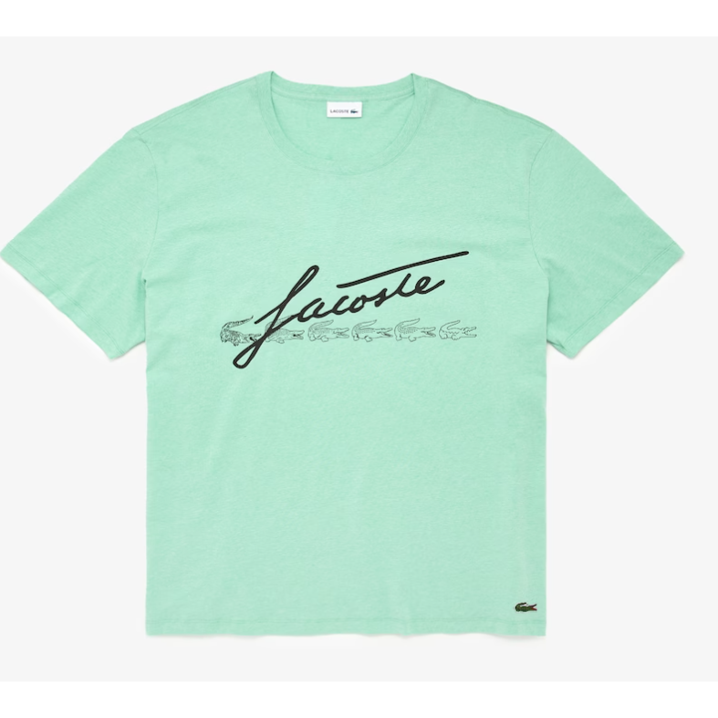 LACOSTE - Men&#39;s Lacoste XL Signature Print T-Shirt