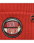 NEW ERA - Toronto Raptors NBA Draft Pin Basketball Pom Knit Beanie