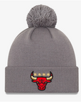 New Era - Chicago Bulls NBA City Edition Grey Beanie Hat