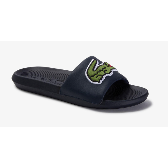 Lacoste - Men's Croco Synthetic and PU Slides