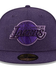 New Era - LA Los Angeles Lakers 59FIFTY Heather Classic Fitted Cap