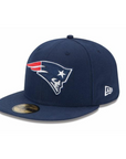 NEW ERA - Casquette  NFL Onfield 5950 New England Patriots -Navy/Grey