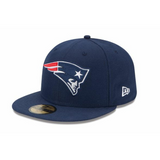 NEW ERA - Casquette  NFL Onfield 5950 New England Patriots -Navy/Grey