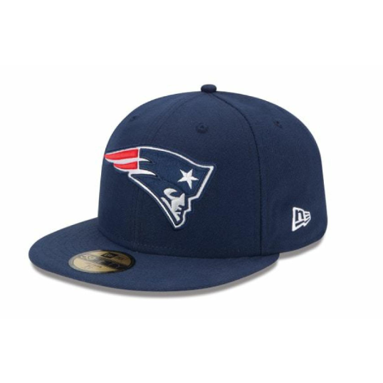 NEW ERA - Casquette  NFL Onfield 5950 New England Patriots -Navy/Grey