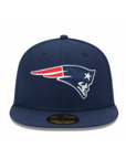 NEW ERA - Casquette  NFL Onfield 5950 New England Patriots -Navy/Grey