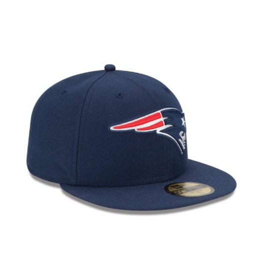 NEW ERA - Casquette  NFL Onfield 5950 New England Patriots -Navy/Grey
