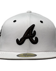 New Era - Men's Atlanta Braves - White / Chocolate Brown